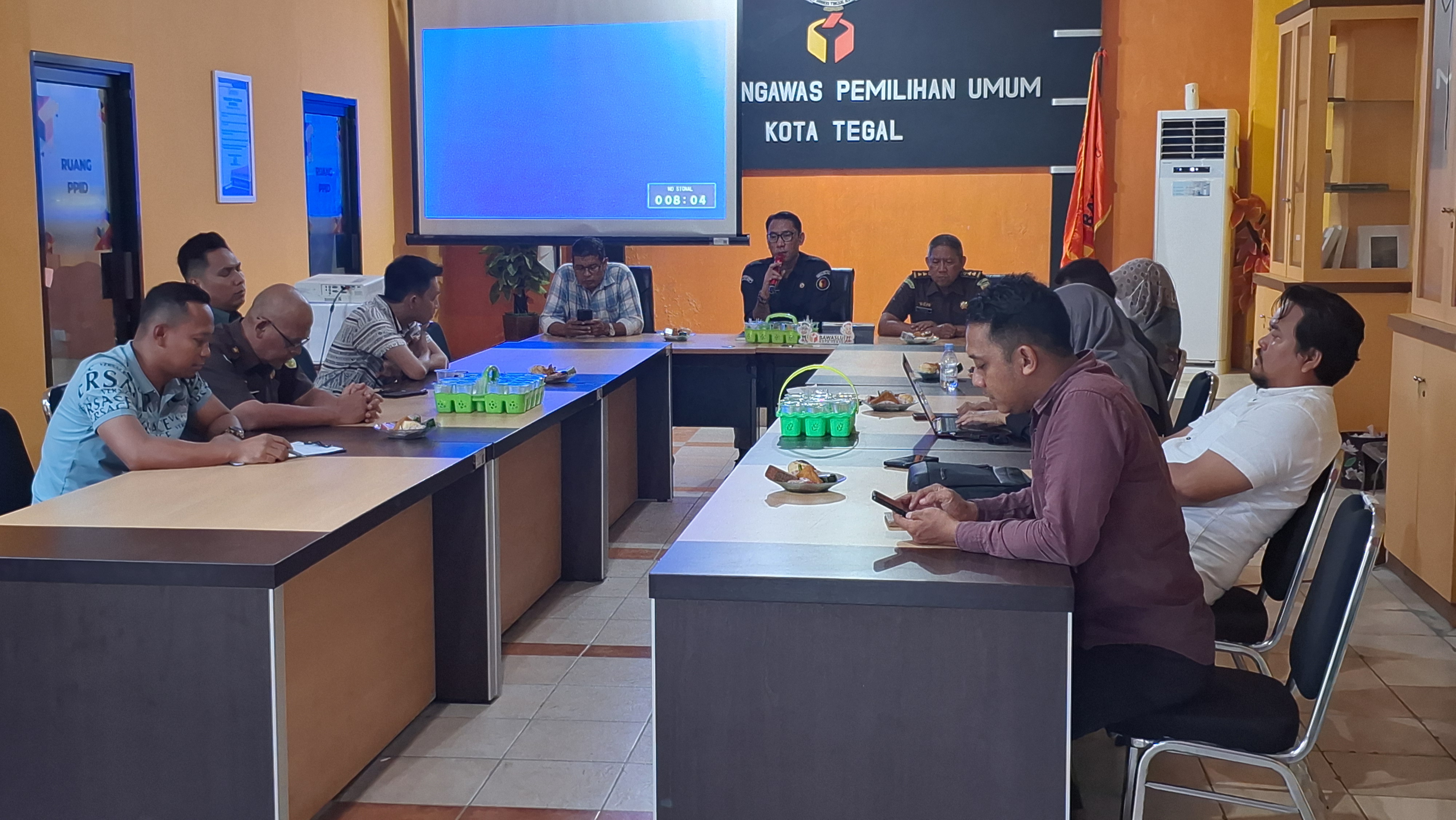 Bawaslu Kota Tegal Evaluasi Sentra Gakkumdu Pemilu 2024,  Persiapan hadapi Pemilihan 2024 