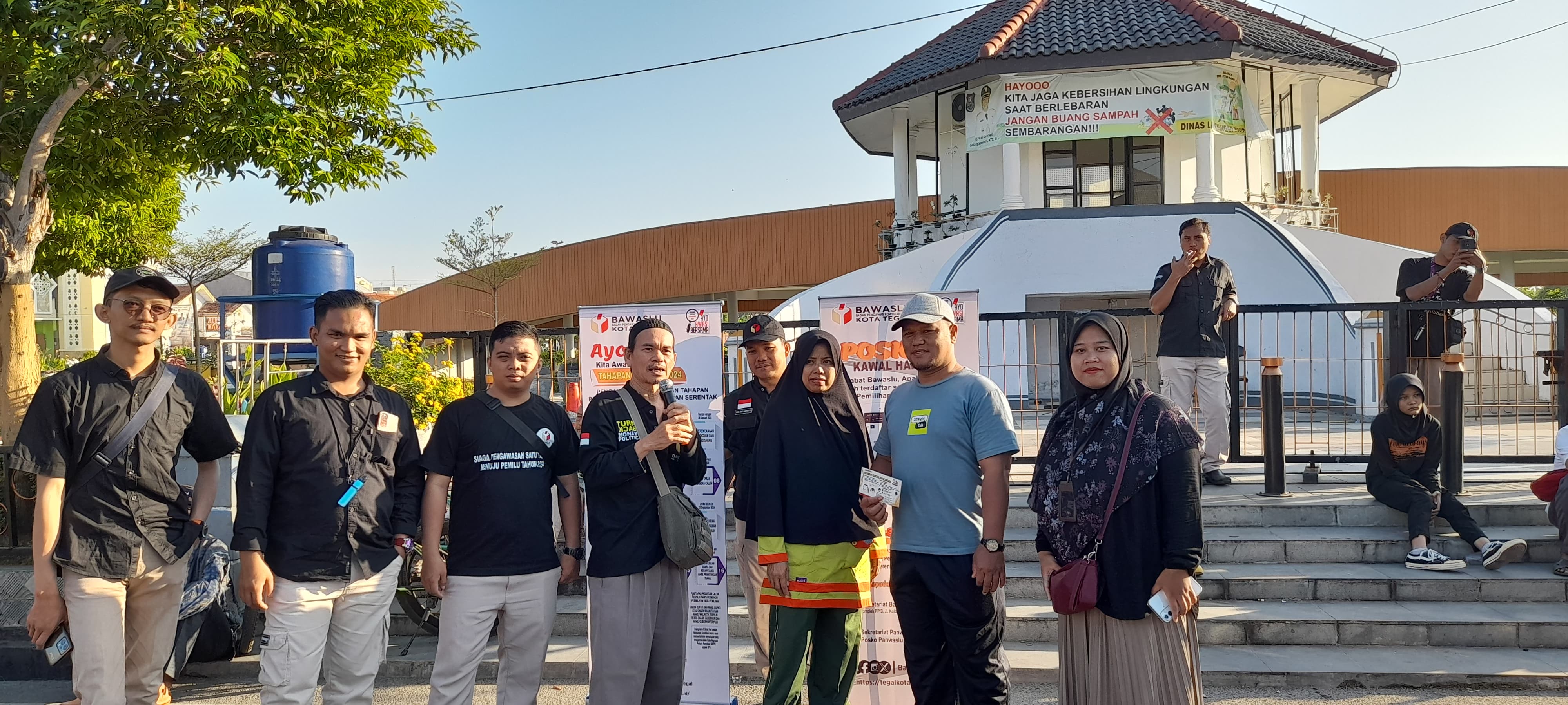 Bawaslu Gandeng Panwaslu Kecamatan Tegal Timur Galakkan Patroli Kawal Hak Pilih (14 Juli 2024)