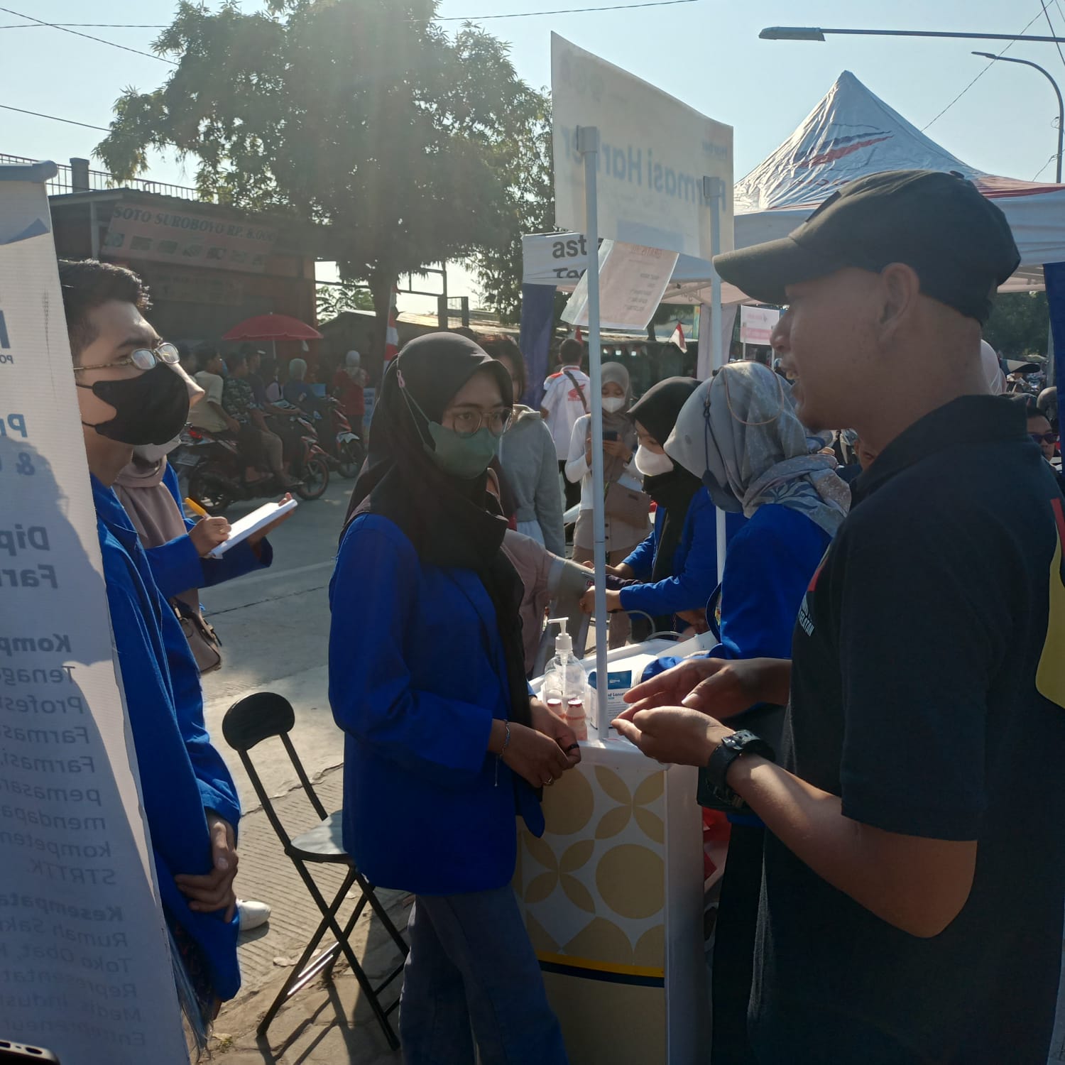 Mengawal Hak Pilih di Alun-Alun Tegal Selatan, Demi Suksesnya Pilkada 2024