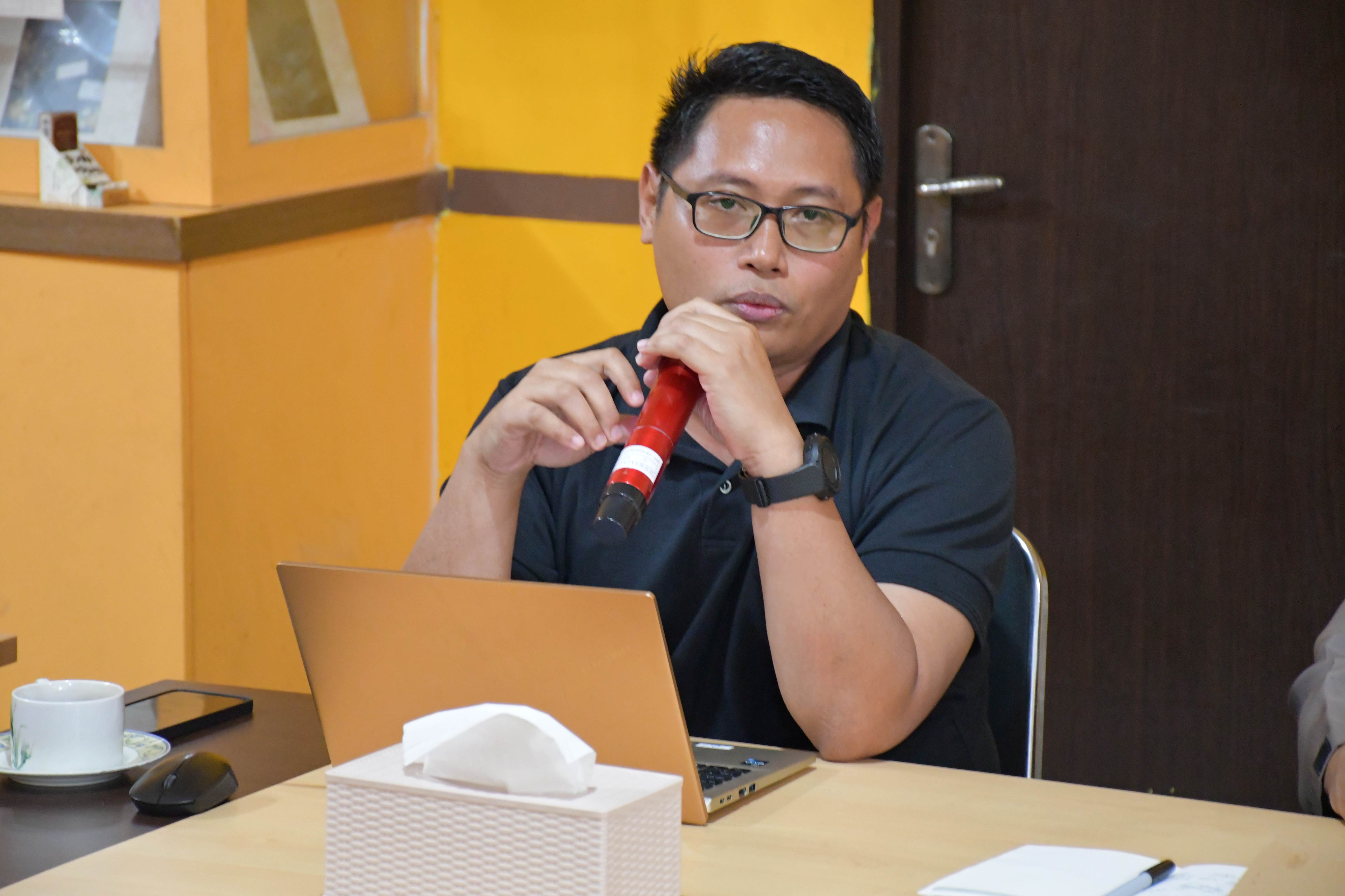 Fauzan Hamid, Ketua Bawaslu Kota Tegal meminta peserta Pilkada 2024 pahami regulasi kampanye (4/10/2024)