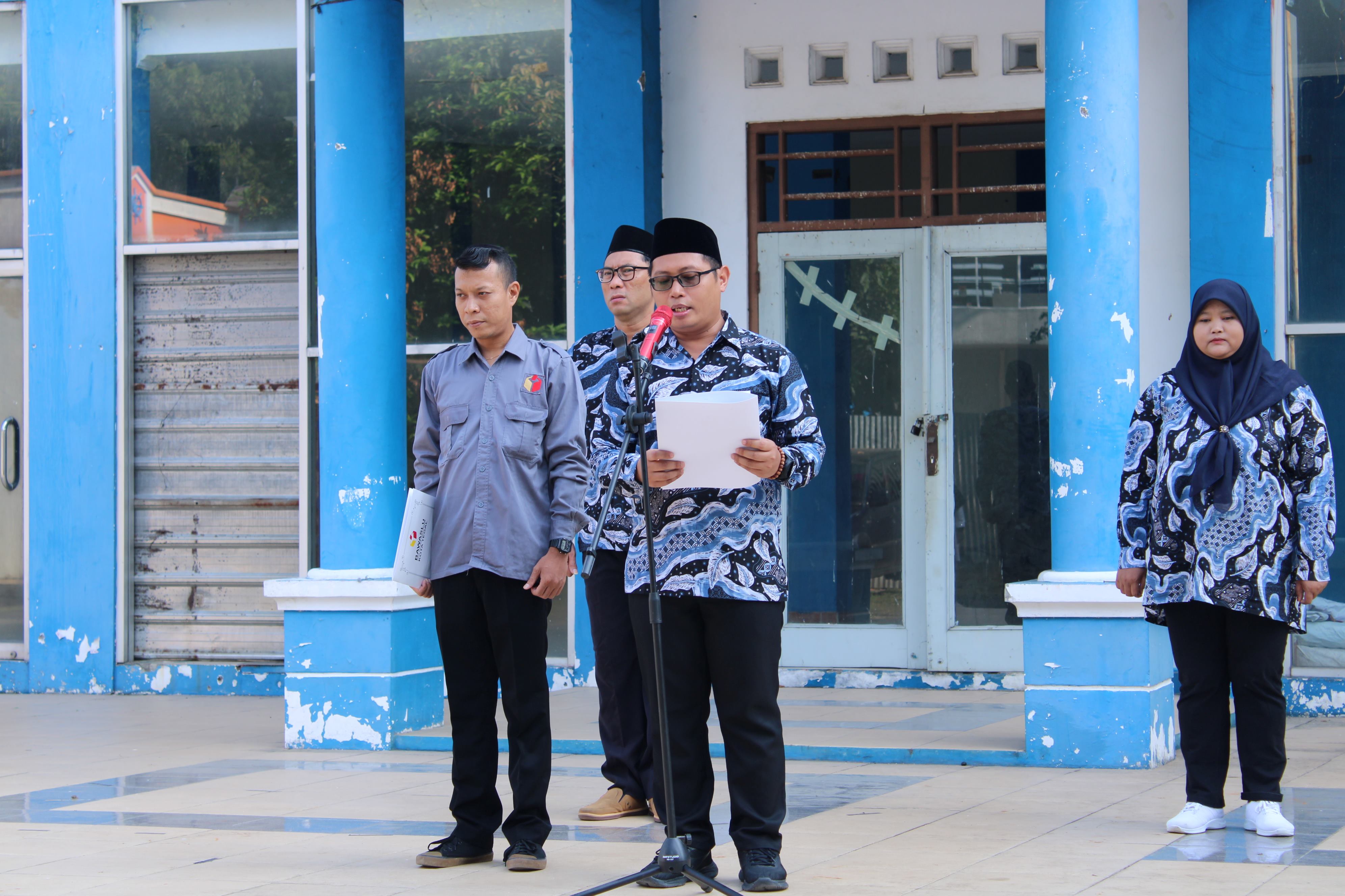 Upacara Hari Lahir Pancasila 2024 di Lingkungan Bawaslu Kota Tegal, 1 Juni 2024