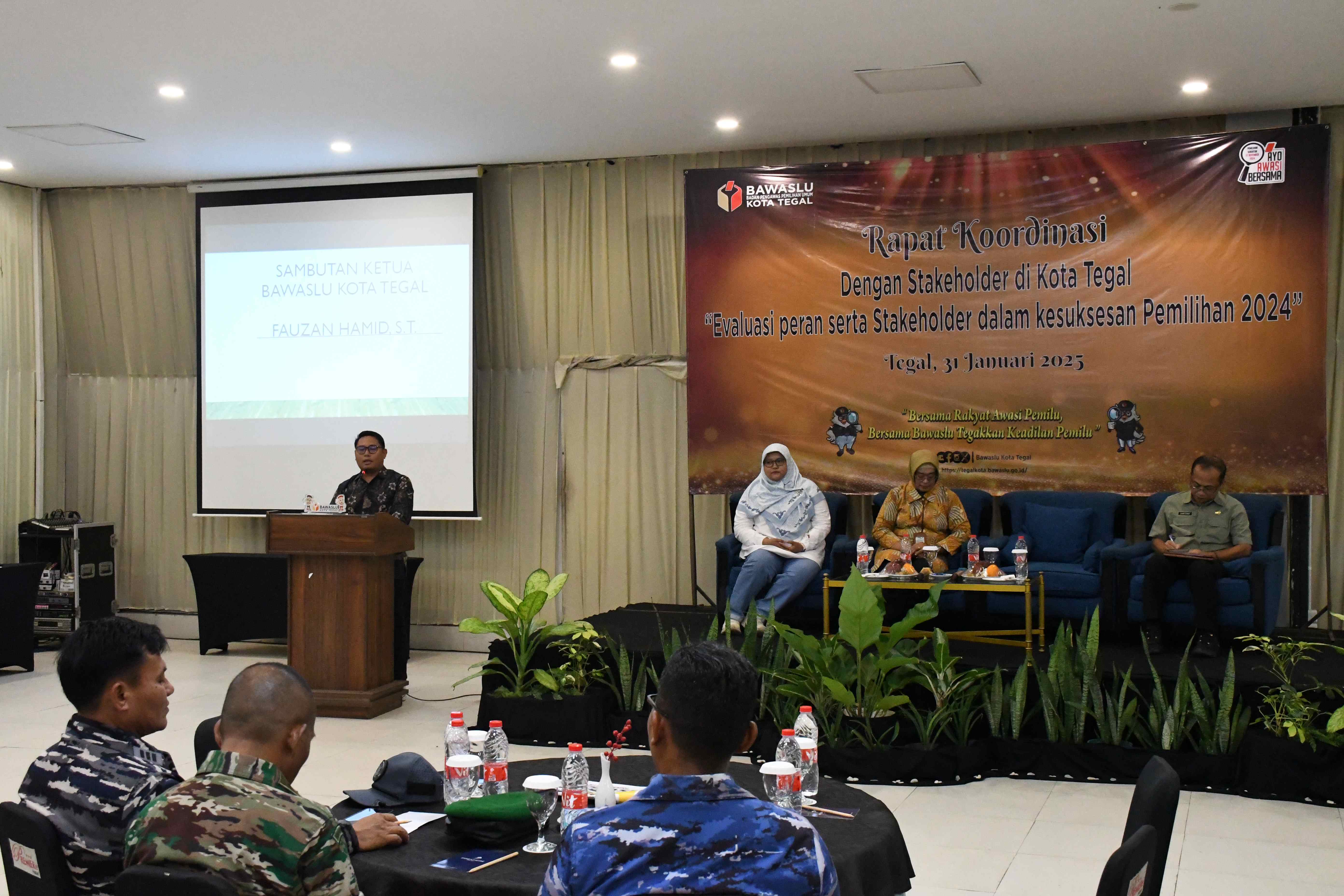 Bawaslu Kota Tegal Berharap Sinergi Dengan Stakeholder Terus Terjalin Pasca Pemilihan 2024