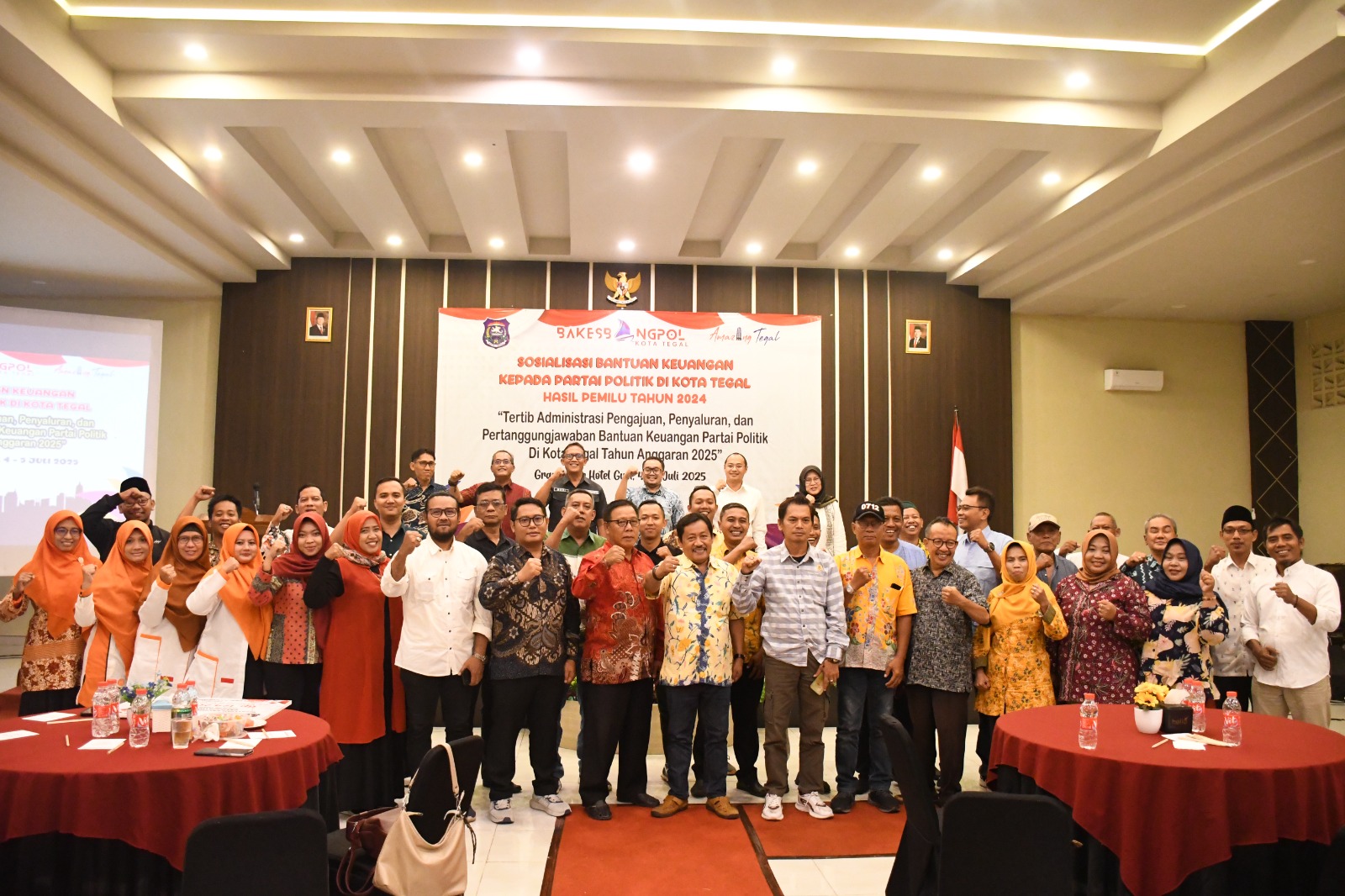 Kegiatan Sosialisasi yang diadakan Bakesbangpol