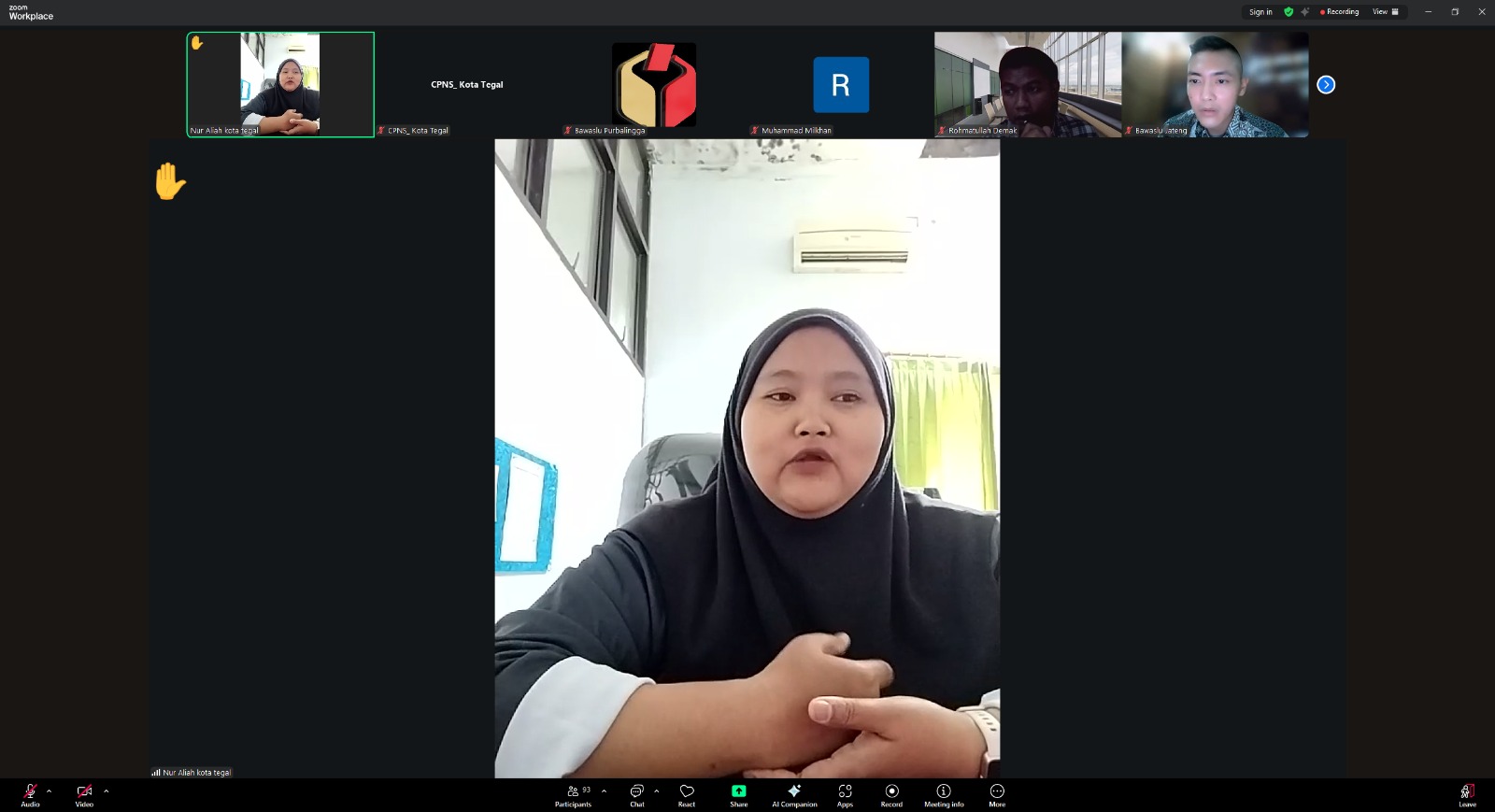 Evaluasi kehumasan bulan Agustus