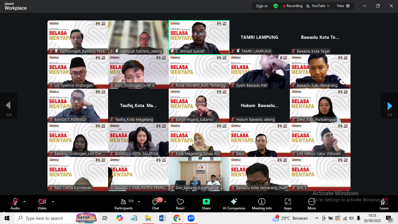 Selasa Menyapa ke 13