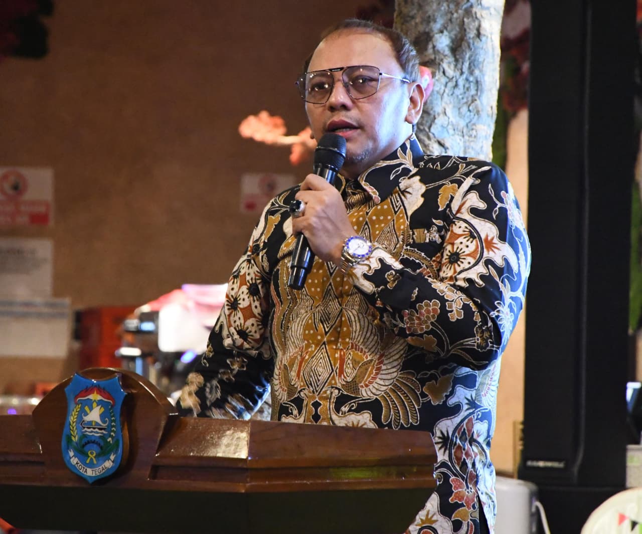 Wali Kota Dedy Yon berikan materi untuk penguatan kelembagaan 