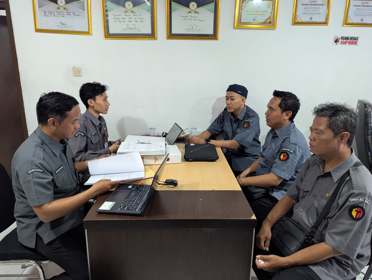 Bawaslu Kota Tegal kunjungi Bawaslu Magelang