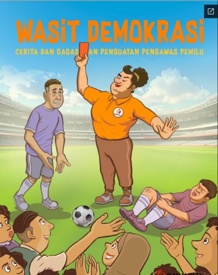 Cover Buku "Wasit Demokrasi"