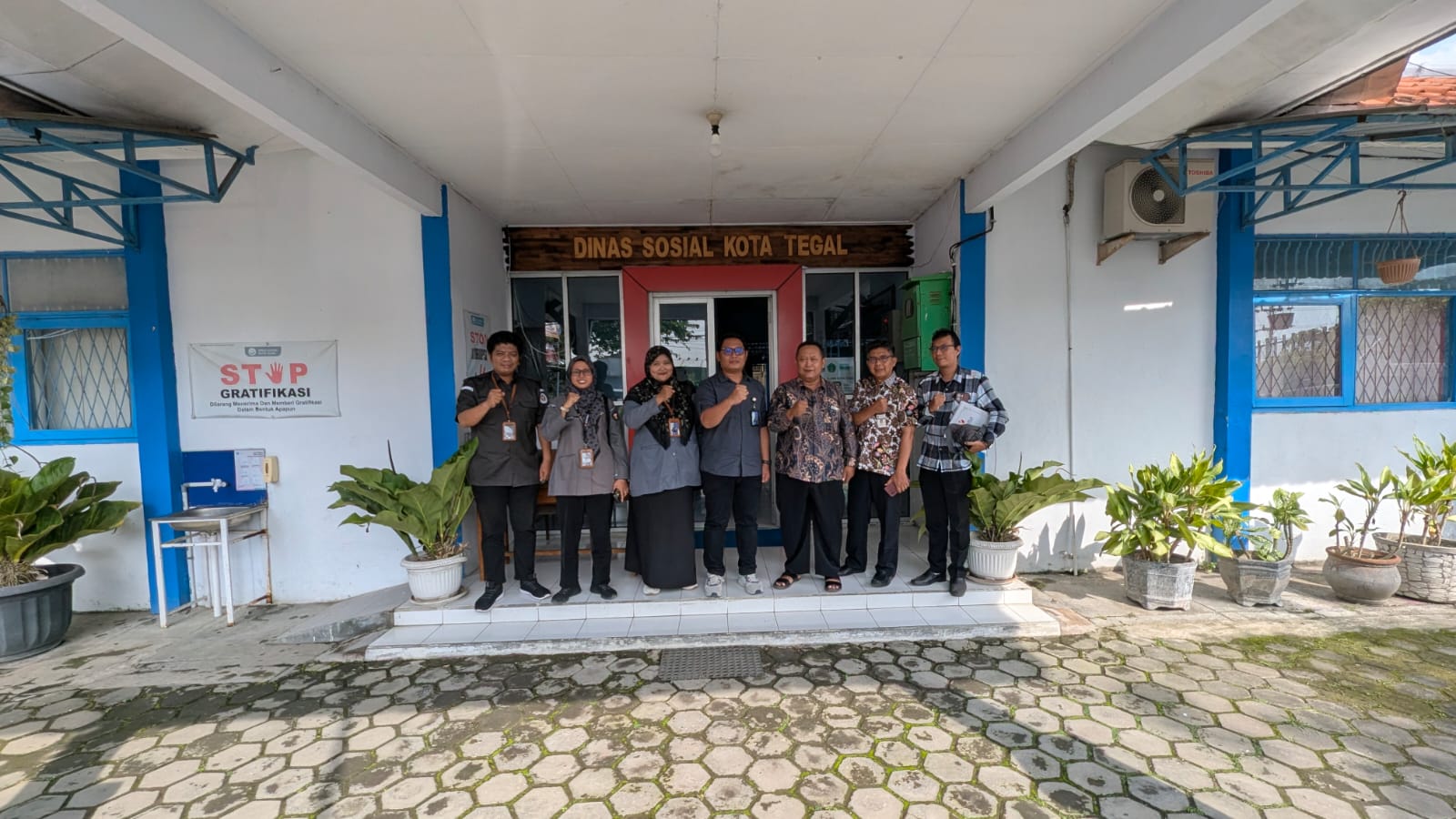 Bawaslu Kota Tegal berkoordinasi dengan Dinsos