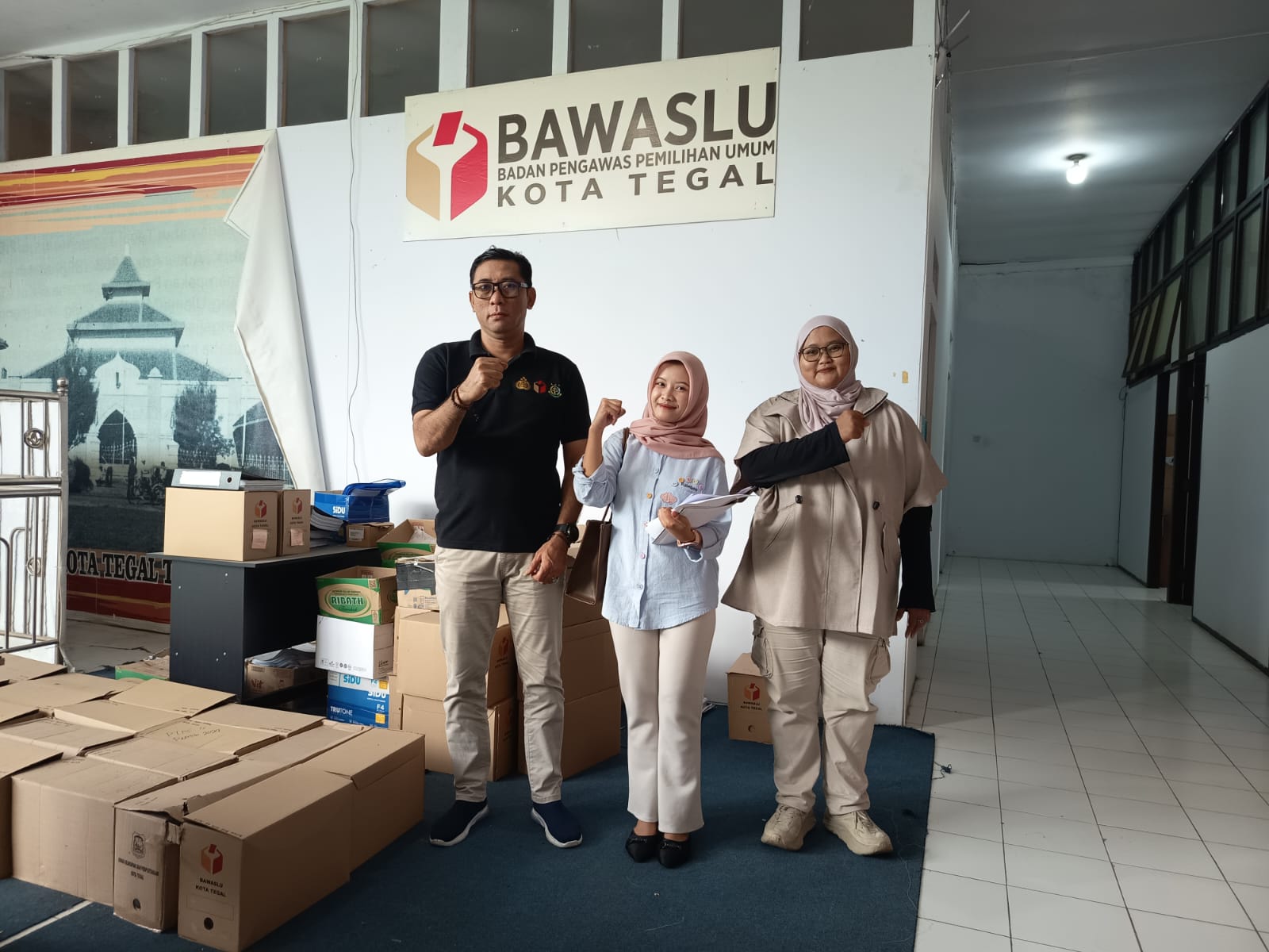 Kunjungan penelitian mahasiswi