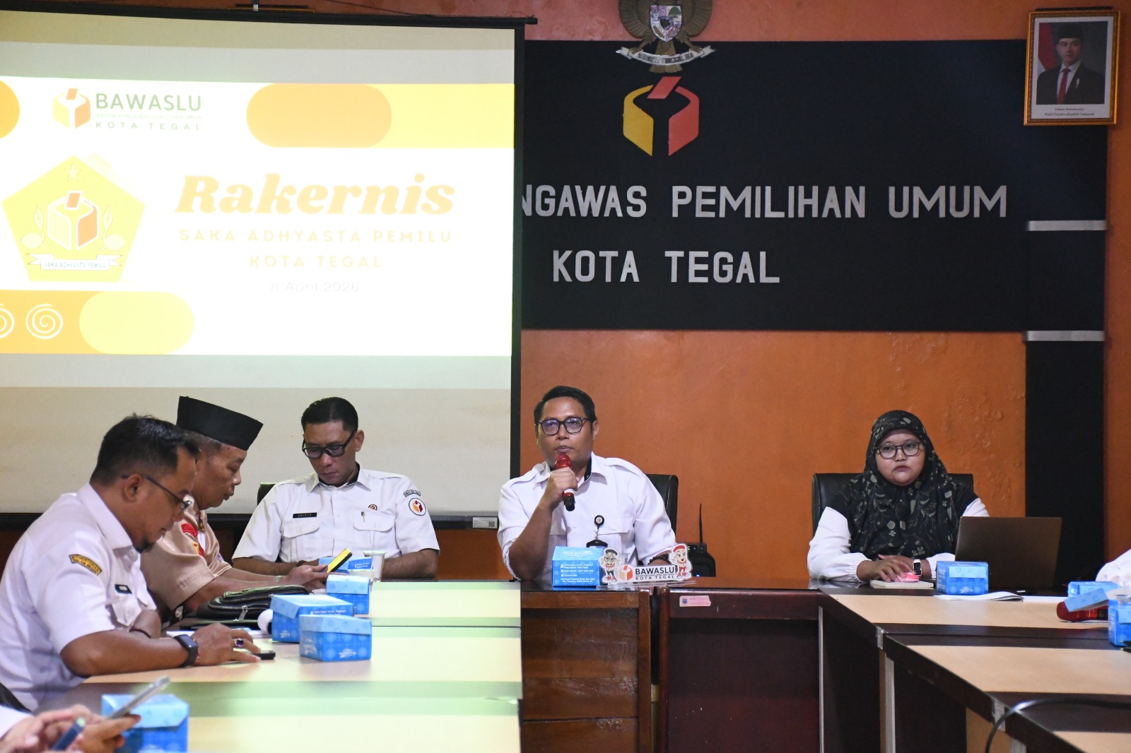 Kegiatan Rapat Kerja Teknis Saka Adhyasta Pemilu