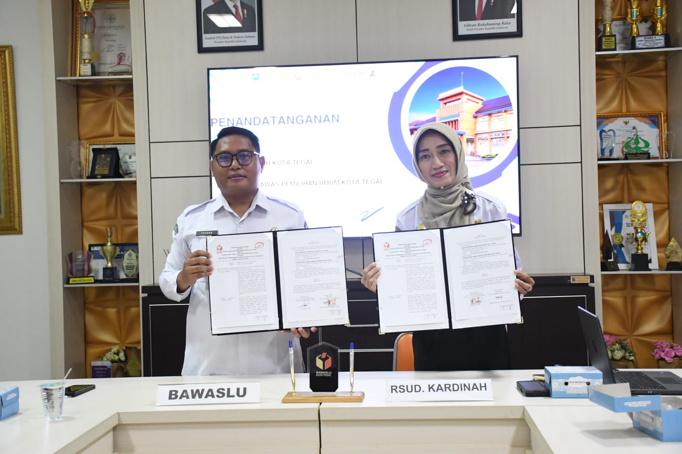 Penandatanganan PKS dengan RSUD Kardinah