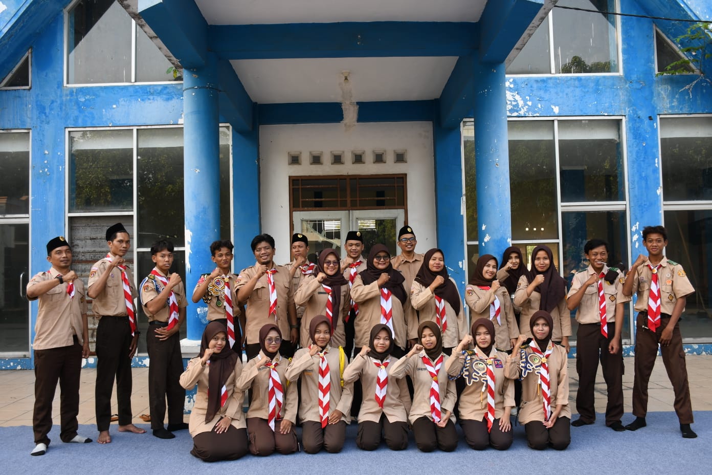 Latihan Rutin Saka Adhyasta Pemilu Kota Tegal