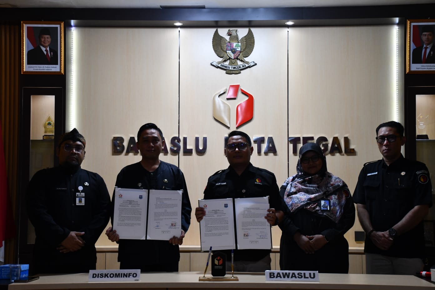 Penandatanganan PKS dengan Diskominfo