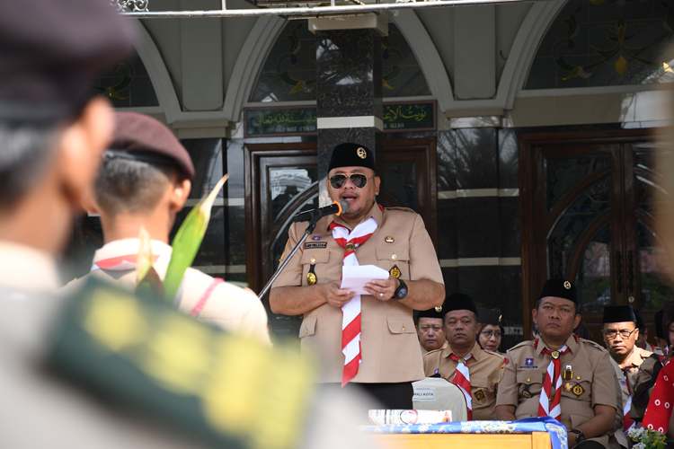 Wali Kota Tegal Lepas Estafet Tunas Kelapa 2026