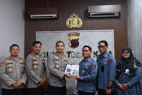 bersama polres tegal kota