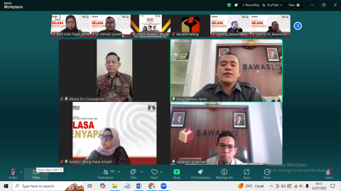 Sambutan dari Diana Ariyanti dan Sosiawan