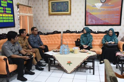 Bawaslu Kota Tegal lakukan koordinasi dengan TP. PKK