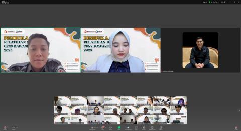 acara pembukaan latsar bawaslu 2025