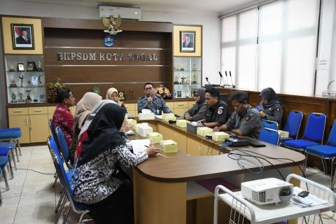 Koordinasi dengan BKPSDM