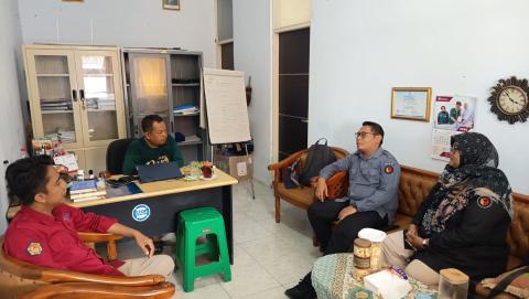 Koordinasi dengan SMK Harapan Bersama