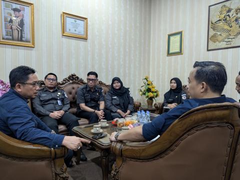 Audiensi dgn UPS Kota Tegal