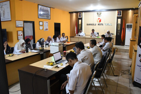 Bawaslu Kota Tegal Perkuat Reformasi Birokrasi dan Kualitas Pelayanan Publik