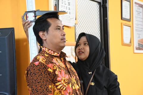 Bawaslu Kota Tegal Gelar Cek Kesehatan Rutin