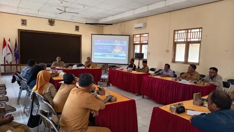 Bawaslu Kota Tegal Hadiri Rapat Persiapan Estafet Tunas Kelapa Tahun 2026
