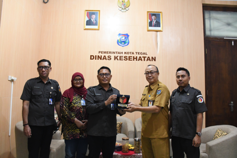 Bawaslu dan Dinas Kesehatan Kota Tegal Teken Kerja Sama Kesehatan