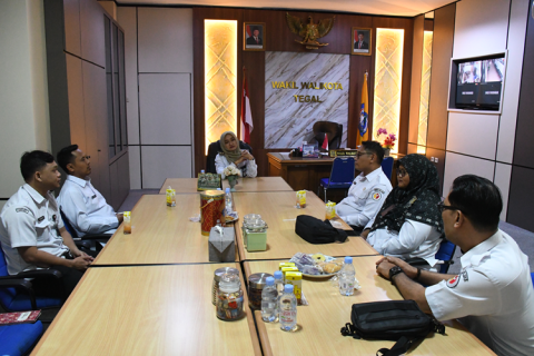 Perkuat Sinergi Demokrasi, Bawaslu Kota Tegal Audiensi dengan Wakil Wali Kota