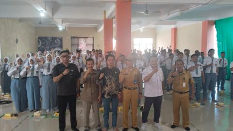 Bakesbangpol Kota Tegal Gandeng Bawaslu Kota Tegal Sampaikan Edukasi