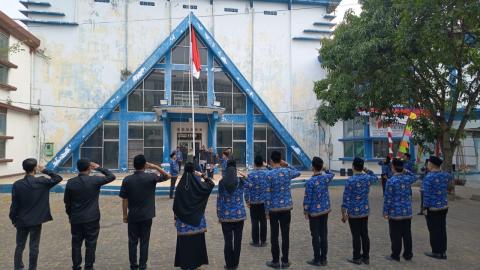 Bawaslu Kota Tegal melakukan upacara 17 Agustus 2026