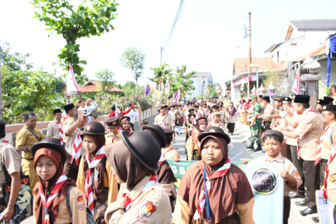 Wali Kota Tegal Lepas Estafet Tunas Kelapa 2026