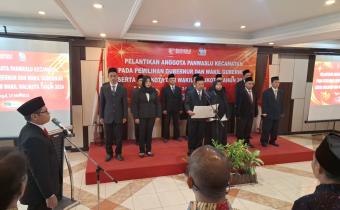 12 Anggota Panitia Pengawas Pemilu Kecamatan se-Kota Tegal untuk Pemilihan Serentak 2024