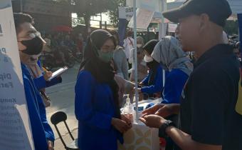 Mengawal Hak Pilih di Alun-Alun Tegal Selatan, Demi Suksesnya Pilkada 2024