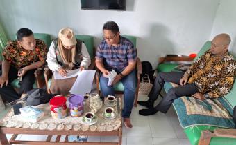 Ketua Bawaslu Kota Tegal Dicoklit oleh Pantarlih Pilkada 2024