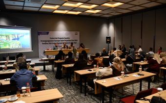 Ketua Bawaslu Kota Tegal, Fauzan Hamid, Sedang memberikan sambutan (10/1/2025)