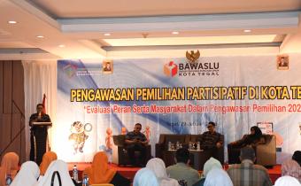 Evaluasi Pengawasan Partisipatif Pemilihan 2024, Bawaslu Kota Tegal Undang Organisasi Masyarakat dan Pemuda