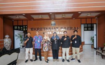 koordinasi dengan tapem kota tegal