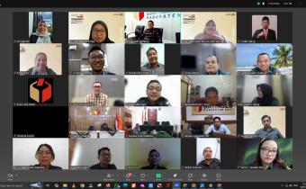 Kegiatan evaluasi Bawaslu Jawa Tengah dilakukan secara daring