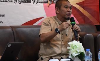 Wahyudin Noor Aly sebagai narasumber