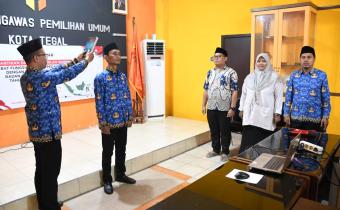 Bawaslu Kota Tegal lantik PPPK tahap II