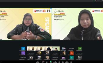 Bawaslu Kota Tegal menjadi salah satu narasumber zoom