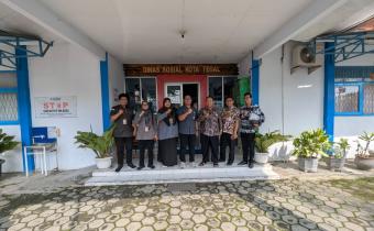 Bawaslu Kota Tegal berkoordinasi dengan Dinsos