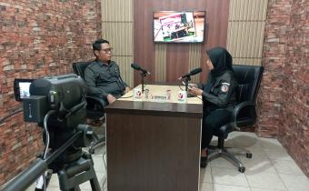 Podcast dengan Ketua Bawaslu Kota Tegal