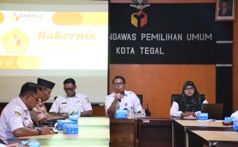 Kegiatan Rapat Kerja Teknis Saka Adhyasta Pemilu