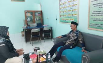 Koordinasi dengan SMA NU Kota Tegal