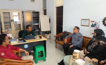Koordinasi dengan SMK Harapan Bersama