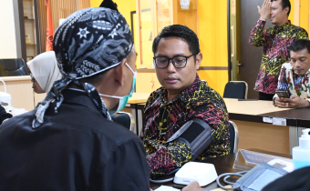 Bawaslu Kota Tegal Gelar Cek Kesehatan Rutin